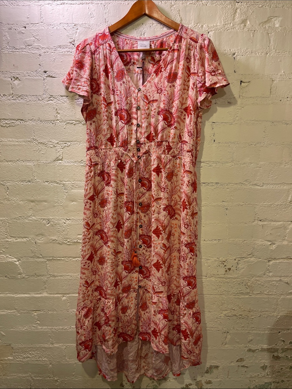 Knox Rose Boho Flutter Dress